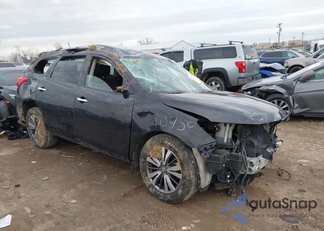 2018 Nissan Pathfinder S из США, поврежденный, VIN 5N1DR2MM3JC651800